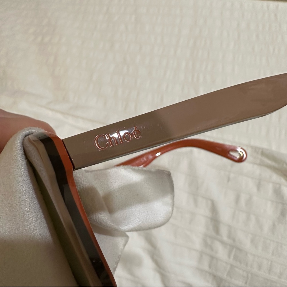 Chloé Women's Jasper Shield Navigator Sunglasses, 99mm - Picture 8 of 12